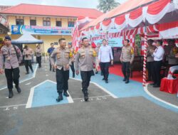 Kunjungi Polres Tator, Kapolda Sulsel Resmikan Gedung Reskrim dan Berikan Arahan