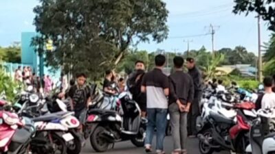 Razia Balap Liar, Polsek Bulukumpa Amankan 82 Motor Diduga Terlibat Bali