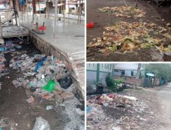 Sampah Berserakan di Pasar Mode Desa Bontomacinna, Warga Soroti Kinerja Pengelola Pasar