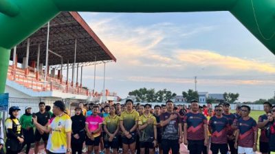 Zona Nyaman Gelar Halal Bihalal dan Fun Run 7K, Pererat Silaturahmi Komunitas Jogging Bulukumba