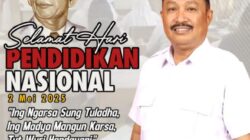 Hardiknas 2025, H. Patudangi Azis Tegaskan Pentingnya Pendidikan Berkualitas sebagai Fondasi Bangsa