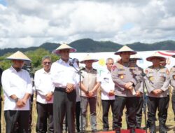 Kapolri-Mentan Panen Raya Jagung di Bone, Dukung Program Ketahanan Pangan Nasional