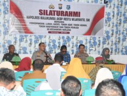 Kapolres Bulukumba Jalin Silaturahmi dengan Forkopimca dan Tokoh Masyarakat Kecamatan Herlang