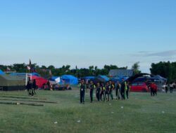 Ratusan Peserta Mulai Padati Kampung Pramuka Kalumassang, Antusias Dirikan Tenda
