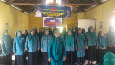 35 Pengurus TP PKK Desa Bontomacinna Resmi Dilantik, Siap Jalankan Program Pemberdayaan Keluarga
