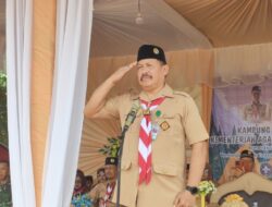 Kakanwil Kemenag Sulsel Hadiri Penutupan Kemah Pramuka Madrasah Bulukumba 2025