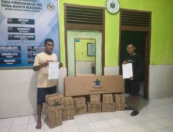 Perpustakaan Desa Bontomacinna Terima Bantuan Buku dari Perpusnas RI