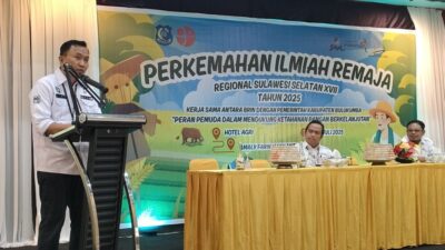Disparpora Bulukumba Gandeng BRIN Gelar PIRR XVII, Ferryawan Dorong Pemuda Jadi Inovator Ketahanan Pangan