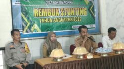 Pemdes Bontomacinna Gelar Rembuk Stunting 2025, Gandeng Puskesmas Gattareng
