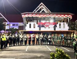 Jaga Kedamaian di Butta Panrita Lopi Bulukumba, TNI-Polri Kompak Patroli Bersama