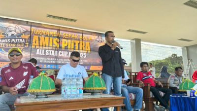 Turnamen Sepak Bola Usia Madya Amis Putra All Star CUP III Resmi Dibuka, 16 Klub Terbaik di Sulsel Bertarung Untuk Menjadi Juara
