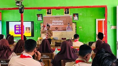 Kwarran Gantarang Gelar Bimtek Pembina, Perkuat Kualitas Pembinaan Kepramukaan