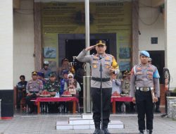 Kapolres Bulukumba Pimpin Apel Gelar Pasukan Operasi Lilin 2025, Siap Amankan Nataru