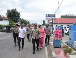 Kapolres Bulukumba Tinjau Pos Terpadu Ops Lilin 2025, Pastikan Kesiapsiagaan Personel