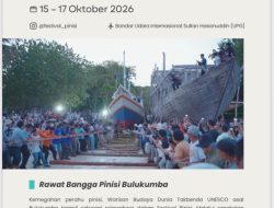 Festival Pinisi Kembali Masuk KEN 2026, Bulukumba Perkuat Eksistensi Pariwisata Nasional