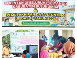 605 Posyandu Era Baru Dilaunching, Andi Utta Dorong Layanan Dasar Lebih Komprehensif