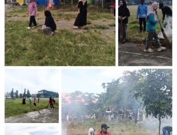 Kolaborasi Pemdes Bontomacinna Bersama BPD, PKK dan Kader Posyandu Gelar Aksi Bersih Lingkungan