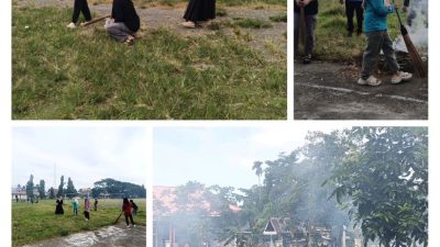 Kolaborasi Pemdes Bontomacinna Bersama BPD, PKK dan Kader Posyandu Gelar Aksi Bersih Lingkungan