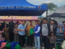 Anggota DPR RI Fraksi PAN Andi Yuliani Paris Salurkan Bantuan Sembako untuk Korban Kebakaran di Terang-Terang 