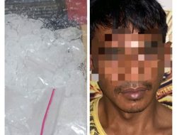 Sat Resnarkoba Polres Bulukumba Ringkus NS Warga Kindang, Miliki Sabu Puluhan Gram