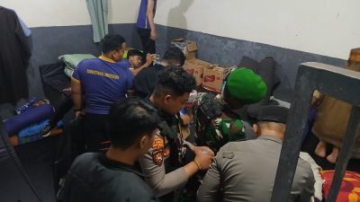 Sidak, TNI-Polri Geledah Seluruh Blok Hunian Lapas Kelas IIA Bulukumba