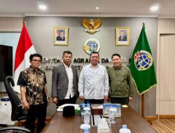 Temui Menteri ATR/BPN, Bupati Andi Utta Bahas Optimalisasi Lahan Tidak Produktif