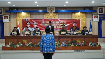 Upacara Otda Bulukumba Berlangsung Khidmat, Meski Digelar di Ruang Pola