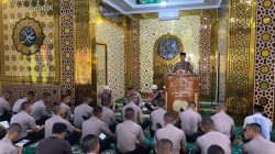 Personel Polres Bulukumba dan Siswa Latja SPN Batua Makassar Gelar Binrohtal