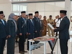 Bupati Andi Utta Lantik 5 Kepala OPD Hasil Selter