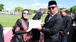 Andi Utta Pimpin Upacara Hardiknas 2026,Tegaskan Komitmen Pendidikan Bermutu untuk Semua