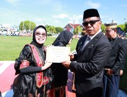 Andi Utta Pimpin Upacara Hardiknas 2026,Tegaskan Komitmen Pendidikan Bermutu untuk Semua