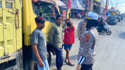 Polantas Menyapa, Kanit Kamsel Ipda Nuraeni Edukasi Sopir Truk