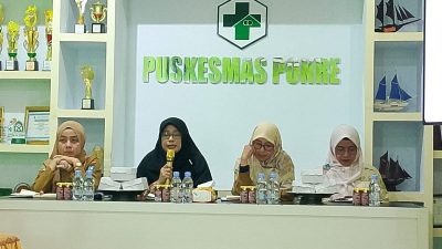 Puskesmas Ponre Gelar Lokakarya Mini Lintas Sektor, Perkuat Sinergi Pembangunan Kesehatan di Gantarang