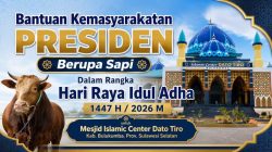 Bulukumba Berkurban 1.936 Ekor, Satu Ekor Sapi Bantuan Presiden RI