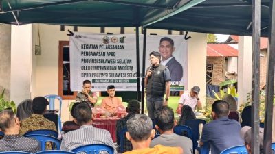 Ketua Komisi A DPRD Sulsel Andi Anwar Purnomo Serap Aspirasi Warga Saat Pengawasan APBD di Bontomacinna
