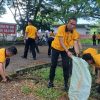 Jelang Hari Bhayangkara ke-80, Polres Bulukumba Gelar Kerja Bakti di TMP Taccorong