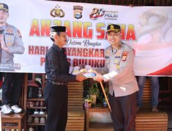 Sambut Hari Bhayangkara ke-80, Kapolres Bulukumba Gelar Anjangsana ke Rumah Purnawirawan Polri