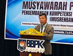 Bupati Andi Utta Bandingkan Kinerja ASN dan Swasta di Musrenbangkom BPSDM Kemendagri