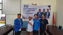 Muscam di Bontonyeleng, Jurnalis Ahmad Zuhri Terpilih Pimpin KNPI Gantarang