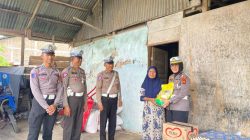 Jumat Berkah, Sat Lantas Polres Bulukumba Salurkan Sembako kepada Warga Kurang Mampu