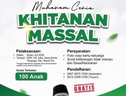 Tebar Manfaat Zakat di Bulan Muharram, BAZNAS Bulukumba Gelar Khitanan Massal Gratis