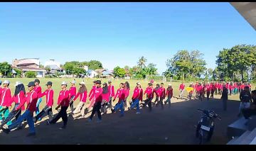 H-7 HUT Kemerdekaan RI ke-81, Kecamatan Gantarang Genjot Kesiapan Paskibra