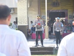 Polres Bulukumba dan Instansi Terkait Gelar Apel Kesiapsiagaan Karhutla, Antisipasi Dampak El Nino