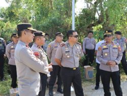 AKBP Luckyto Pantau Latihan Dalmas Personel Polres Bulukumba