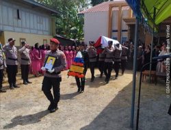 Polres Bulukumba Gelar Pemakaman Dinas untuk Almarhum Aiptu Muh. Asri