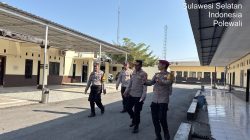 Wakapolres Bersama Pamapta dan Propam Cek Kebersihan Mako, Pastikan Area Parkir Tertata