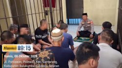 Tahanan Polres Bulukumba Dapat Siraman Rohani dari KBO Binmas