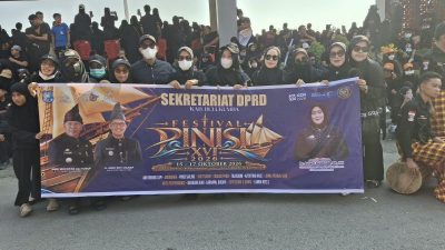 Sekretariat DPRD Bulukumba Ambil Bagian dalam Karnaval Festival Pinisi ke XVI